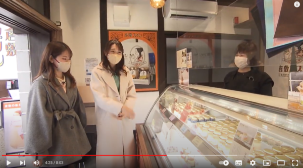 倉敷ケーブルTV「トクもりっ」～美観地区春の食べ歩き～に取材いただきました。